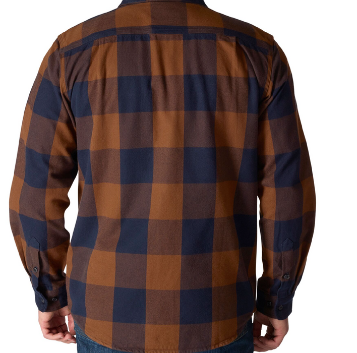 Carhartt Men's Loose Fit Heavyweight Cotton Flannel Long-Sleeve Plaid Shirt - Style 107013