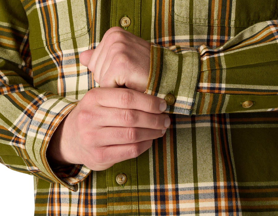 Carhartt Men's Loose Fit Heavyweight Cotton Flannel Long-Sleeve Plaid Shirt - Style 107013