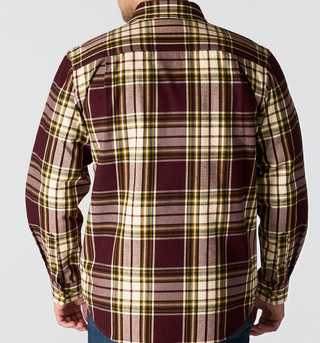 Carhartt Men's Loose Fit Heavyweight Cotton Flannel Long-Sleeve Plaid Shirt - Style 107013