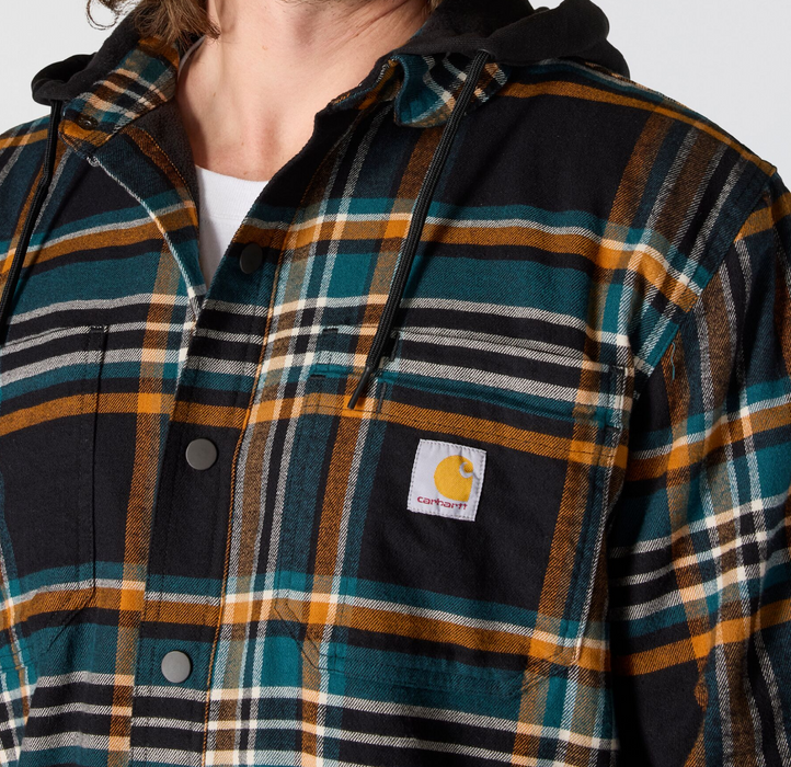 Carhartt Men's Fleece-Lined Flannel Shirt Jacket - Cold Weather Carhartt Men's Fleece-Lined Flannel Shirt Jacket - Cold Weather