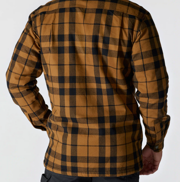 Carhartt Men's Relaxed Fit Flannel Sherpa-Lined Shirt Jacket - Style 107017