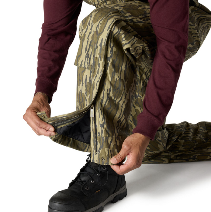 Rugged Flex® Duck Insulated Camo Bib Overall - 3 Warmest Rating - 106983