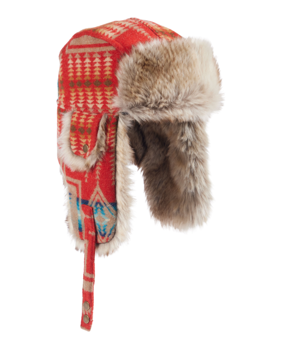 Pendleton Trapper Hat - Premium Wool Winter Hat | Crane's Country Pendleton Trapper Hat - Premium Wool Winter Hat | Crane's Country