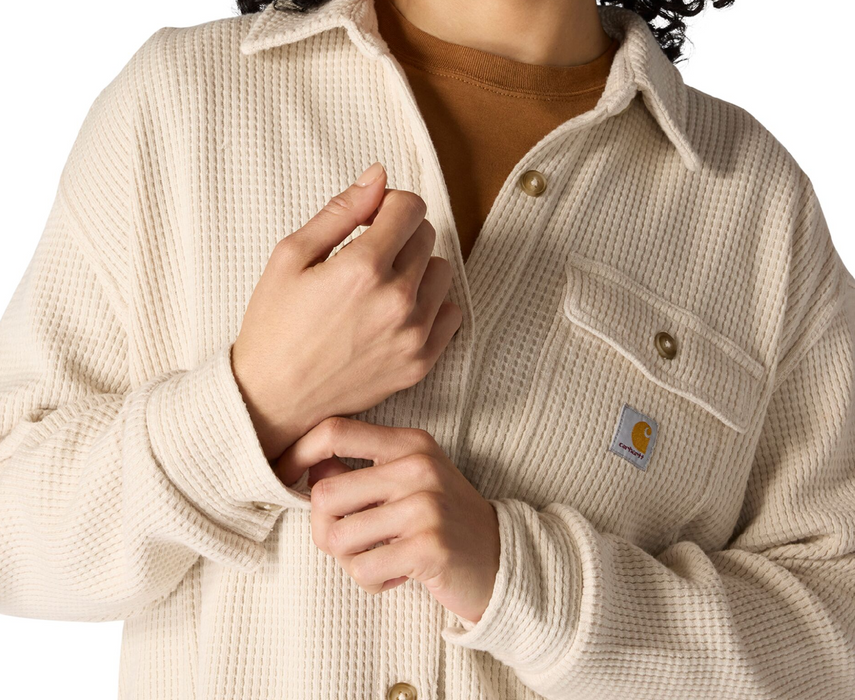Carhartt Women's Oversized Heavyweight Waffle Knit Shirt - 107134