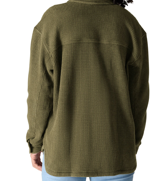 Carhartt Women's Oversized Heavyweight Waffle Knit Shirt - 107134