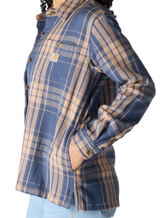 Carhartt Women's TENCEL™ Fiber Series Loose Fit Twill Plaid Shirt 107136