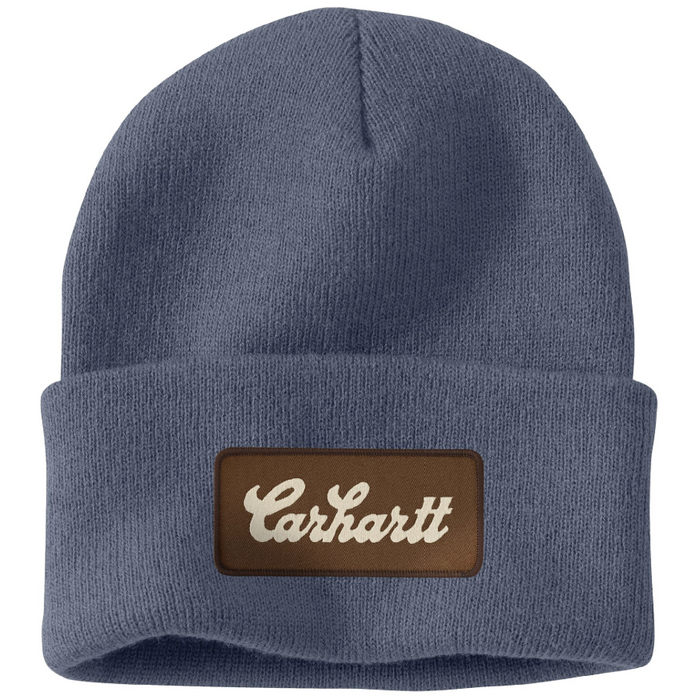 Carhartt 107007 - Knit Cuffed Script Patch Beanie