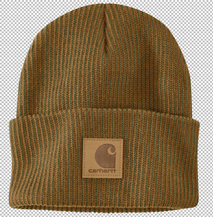 Carhartt Men's Knit Cuffed Plaited Beanie - Style #107212