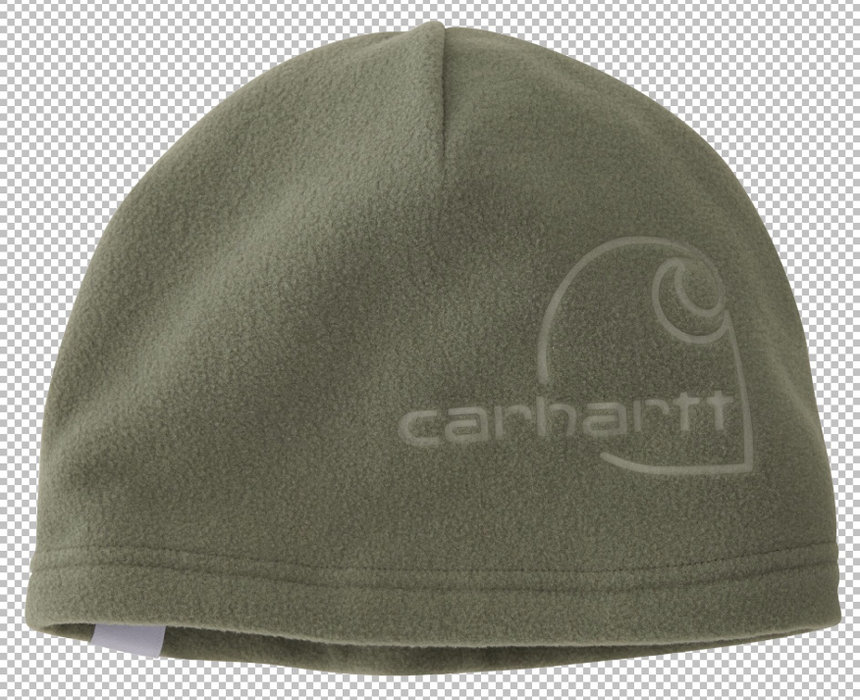 Carhartt Fleece Debossed Hat - Lightweight Warm Beanie 107186