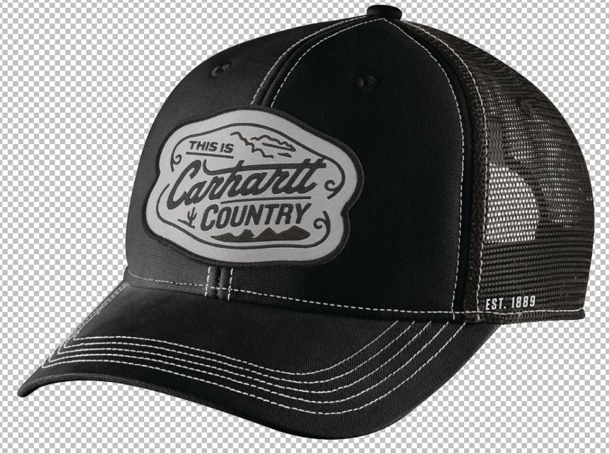 Carhartt Rugged Flex Twill Mesh-Back Script Patch Cap - 106738