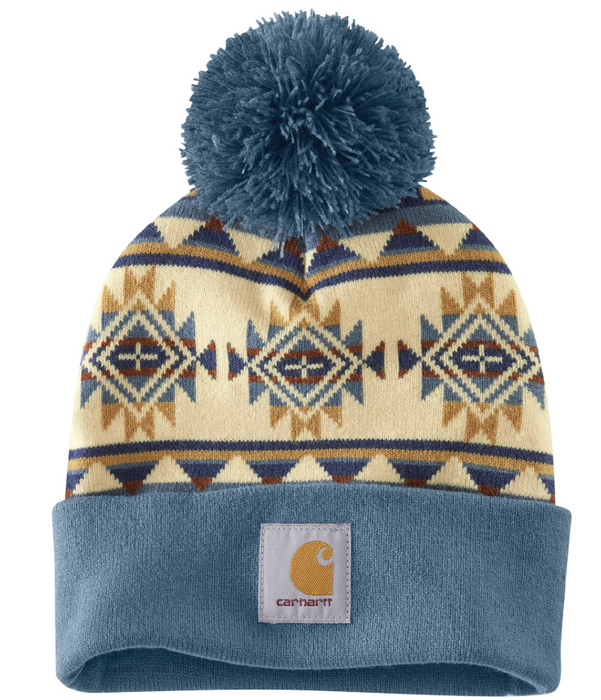 Carhartt 107184 - Women's Bethany Yellowtail Pom Cuffed Beanie
