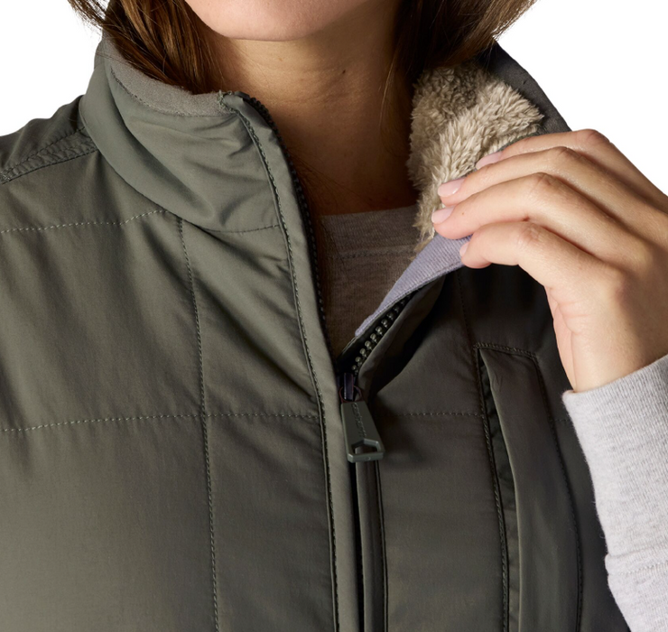Carhartt Women's Rain Defender Relaxed Fit Lightweight Insulated Mock-Neck Vest - Style #107100
