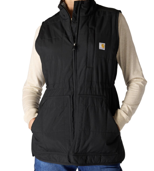 Carhartt Women's Rain Defender Relaxed Fit Lightweight Insulated Mock-Neck Vest - Style #107100