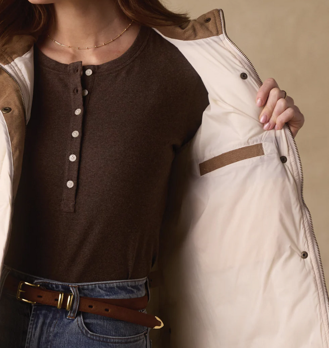 The Normal Brand Quilted Liner Vest - F2OQTLNV