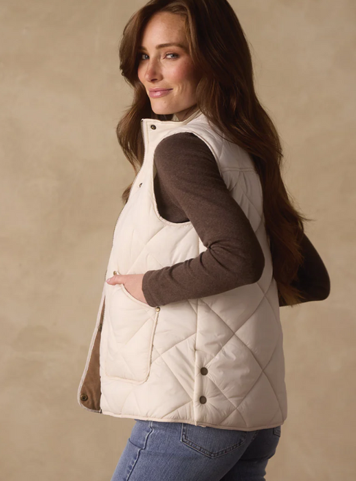 The Normal Brand Quilted Liner Vest - F2OQTLNV