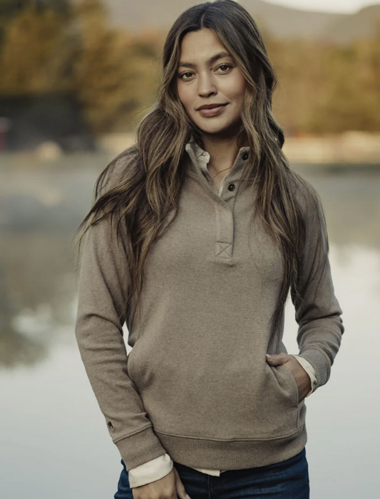Normal Brand Women's Puremeso Weekend Snap Pullover - F2PWKSNP