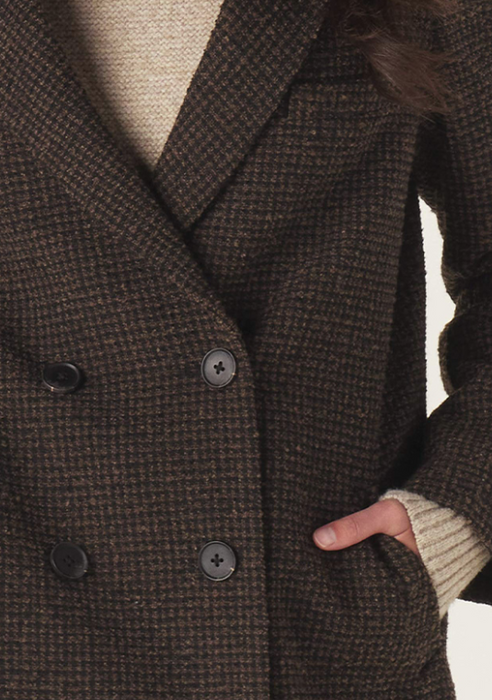 The Normal Brand Pop Coat - Classic Wool Overcoat - F2OPOPCT