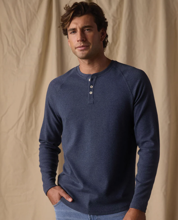 Normal Brand Puremeso Everyday Henley - Men's Classic Comfort Henley Shirt