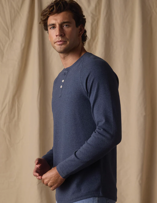 Normal Brand Puremeso Everyday Henley - Men's Classic Comfort Henley Shirt