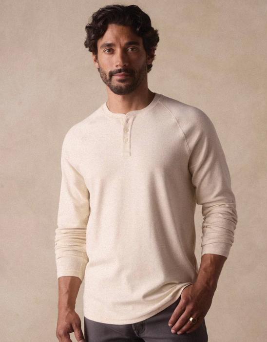 Normal Brand Puremeso Everyday Henley - Men's Classic Comfort Henley Shirt