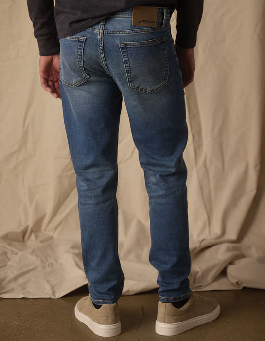 The Normal Brand - Comfort Terry Jean in Dark Wash - F1BCMFTJ