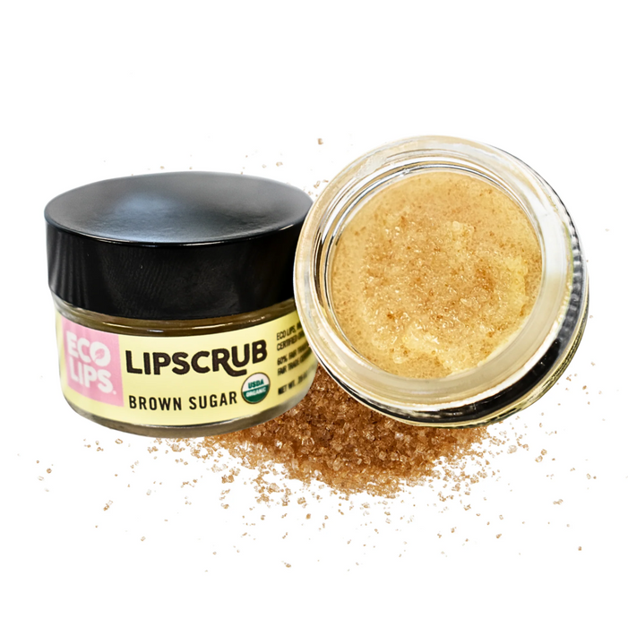 Organic Sugar Lip Scrub - Fair Trade Exfoliating Lip Treatment
