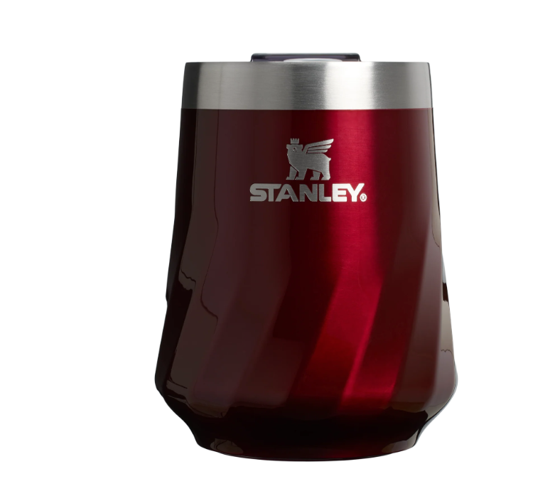 Textured Reserve Wine Tumbler | 11 OZ - Insulated Stainless Steel Wine Cup