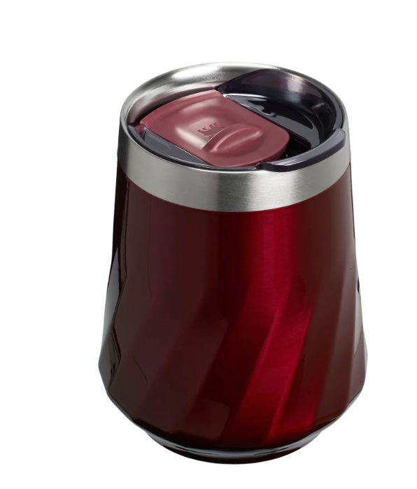 Textured Reserve Wine Tumbler | 11 OZ - Insulated Stainless Steel Wine Cup