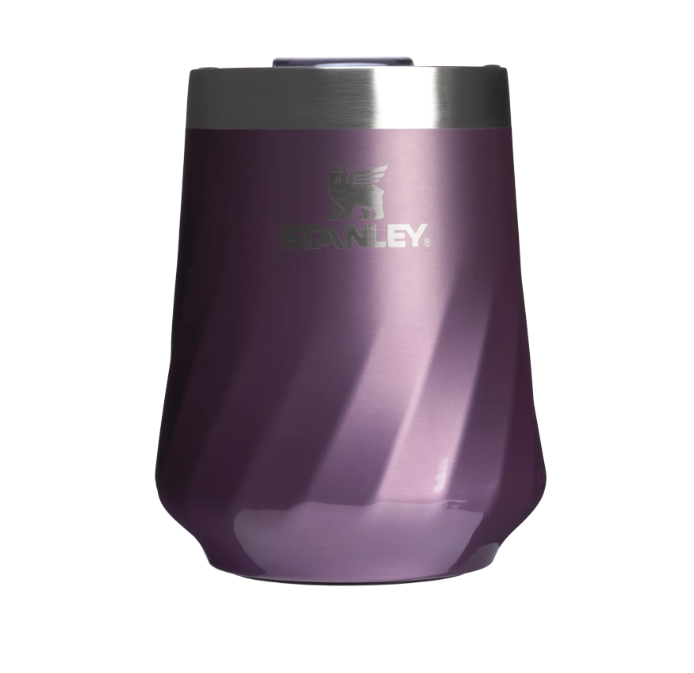 Textured Reserve Wine Tumbler | 11 OZ - Insulated Stainless Steel Wine Cup