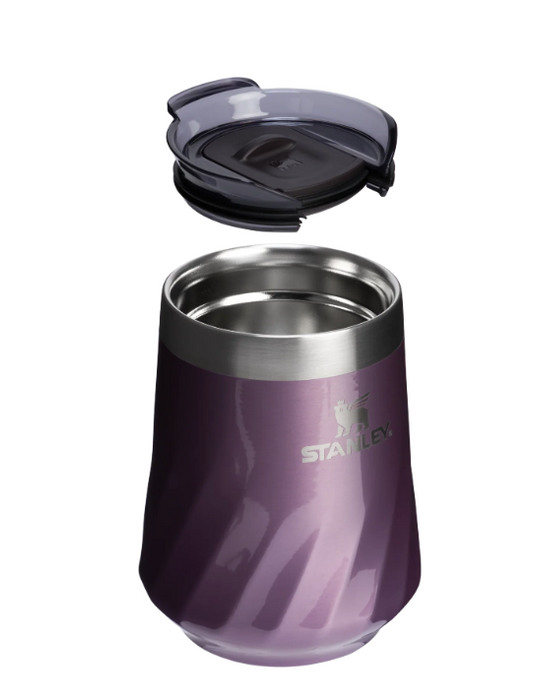 Textured Reserve Wine Tumbler | 11 OZ - Insulated Stainless Steel Wine Cup