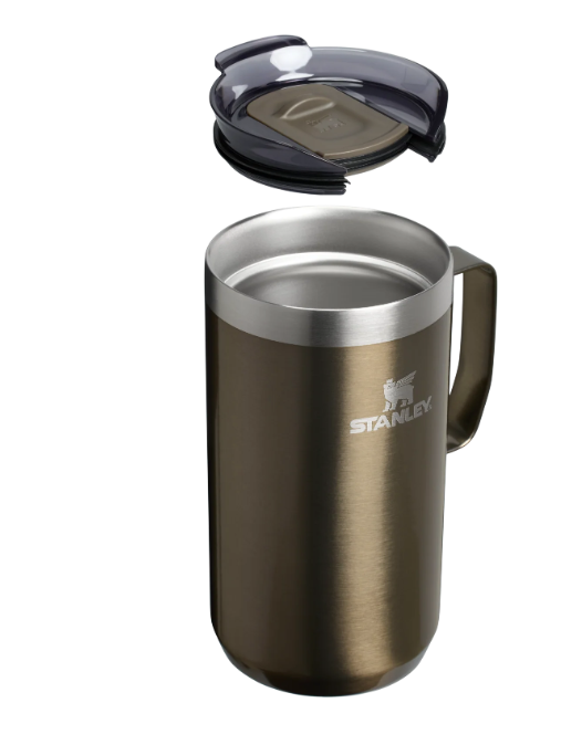 The Stay-Hot Camp Mug | 24 OZ - Double-Wall Vacuum Insulated Stainless Steel