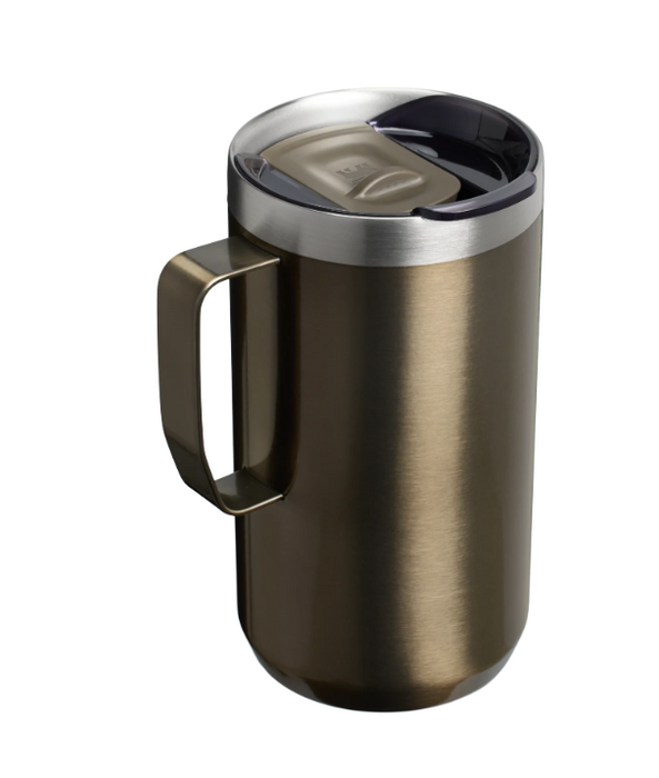 The Stay-Hot Camp Mug | 24 OZ - Double-Wall Vacuum Insulated Stainless Steel