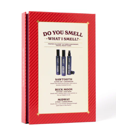 Duke Cannon Merry Little Sniffmas Cologne Gift Set - Travel-Sized Trio