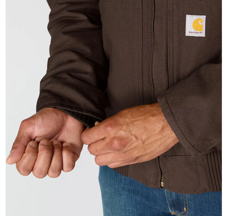Carhartt Men's Loose Fit Washed Duck Insulated Active Jac J130 - Level 3 Warmth
