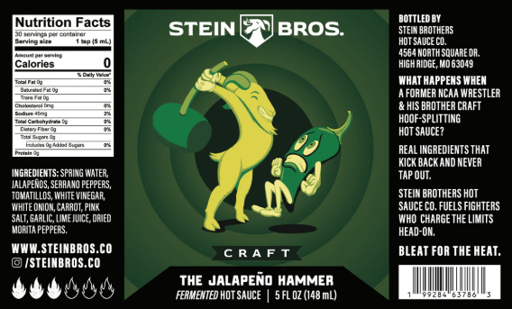 Stein Bros Hot Sauce - Handcrafted Premium Hot Sauce
