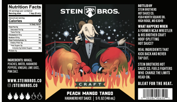 Stein Bros Hot Sauce - Handcrafted Premium Hot Sauce