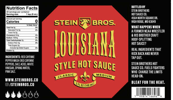 Stein Bros Hot Sauce - Handcrafted Premium Hot Sauce