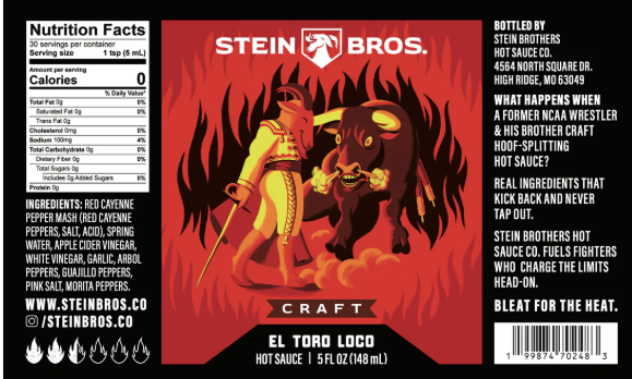 Stein Bros Hot Sauce - Handcrafted Premium Hot Sauce