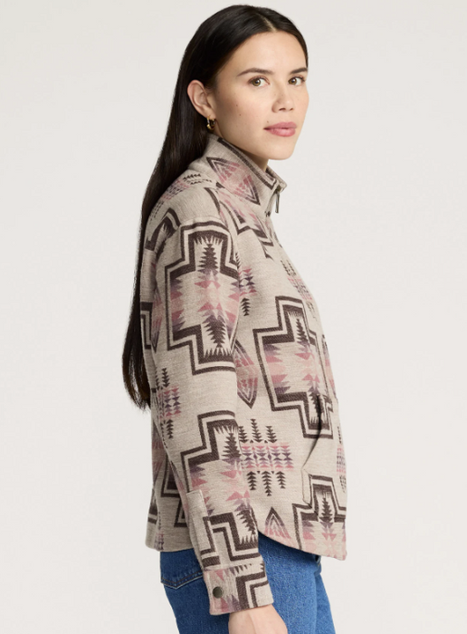 Pendleton Women's Harding Cotton Chamois Half-Zip Pullover