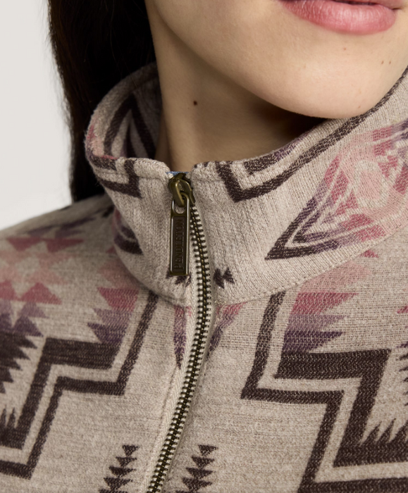 Pendleton Women's Harding Cotton Chamois Half-Zip Pullover