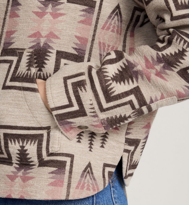 Pendleton Women's Harding Cotton Chamois Half-Zip Pullover