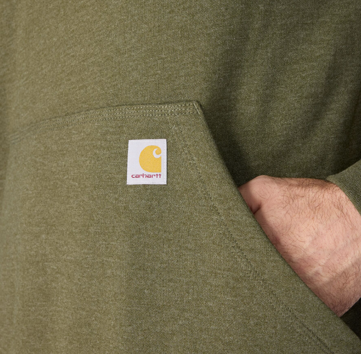 Loose Fit Midweight Quarter-Zip Mock-Neck Sweatshirt - 105294