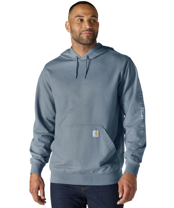Carhartt Durham Garment Dyed Logo Sweatshirt 2026 Colors  - Men's Midweight Cotton Hoodie - 106253