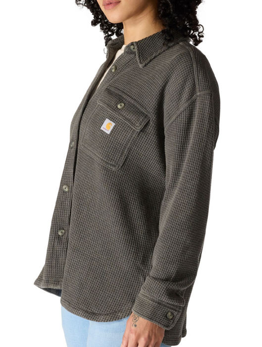 Carhartt Women's Oversized Heavyweight Waffle Knit Shirt - 107134