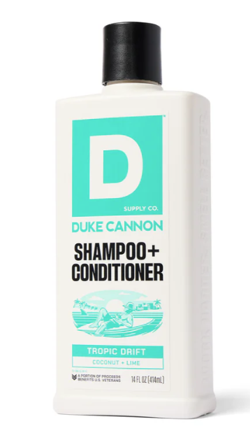 Duke Cannon Shampoo + Conditioner