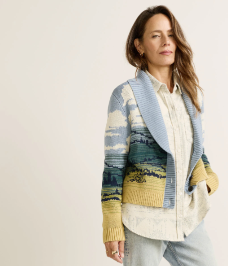 Pendleton Women's Big Sky Cotton Cardigan