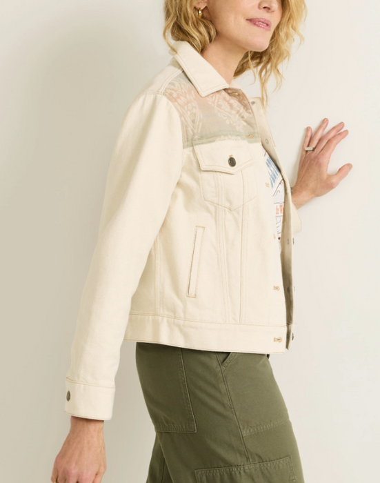 Pendleton Women's Denim Trucker Jacket - Pendleton DoubleSoft Cotton