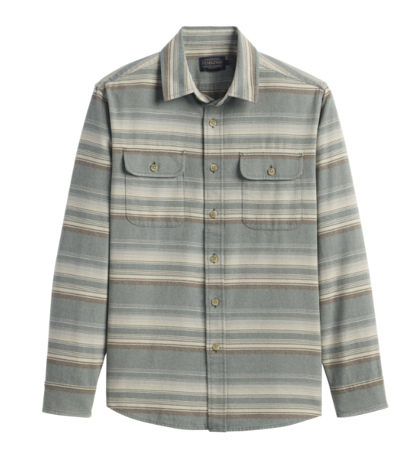 Pendleton Men's Plaid Beach Shack Cotton Shirt