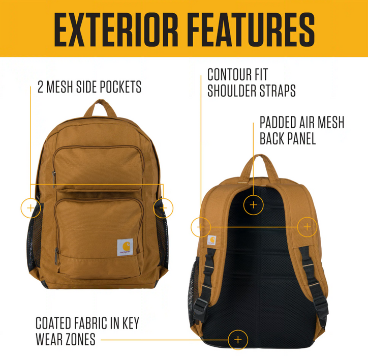 Carhartt 27L Single-Compartment Backpack