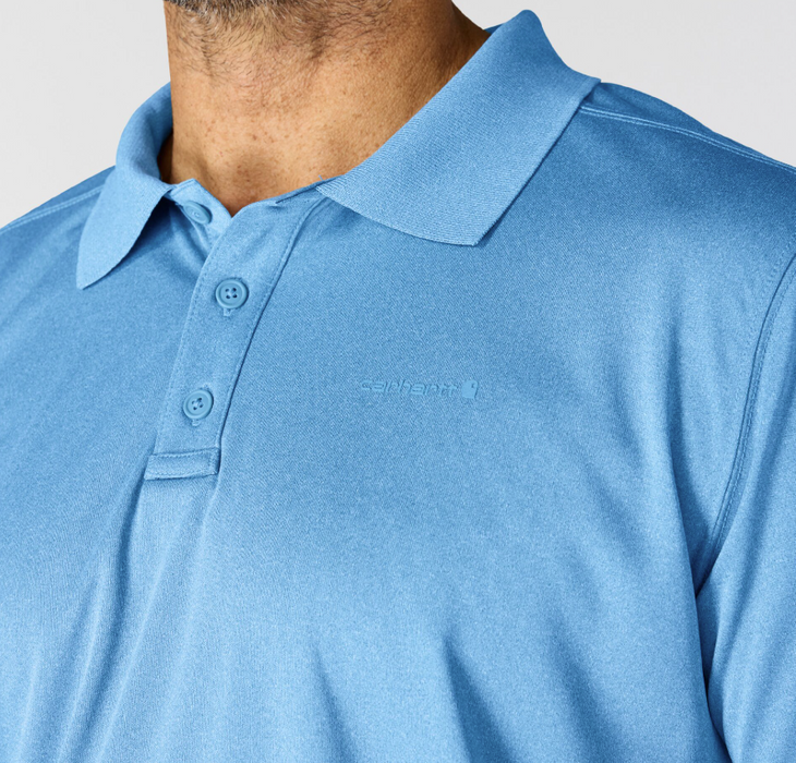 Carhartt Men's Force Sun Defender Relaxed Logo Polo - 106901